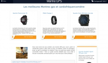 Montre GPS, comparatif des meilleures montres GPS pas cher