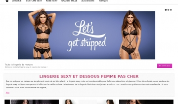 Miss Lili, la boutique en ligne de vente de lingerie sexy 