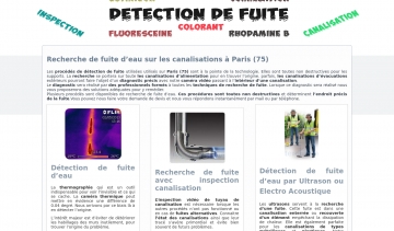 Fuite recherche: recherche de fuite d'eau à Paris