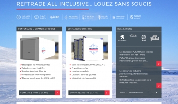 Reftrade, société de location et de vente des matériels de stockage