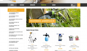 JYS Diffusion, boutique en ligne de matériel de chantiers