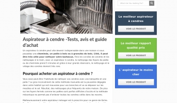 Aspirateurs à cendres, guide d'achat pour aspirateur à cendre 