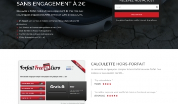 Forfait free 2 euros, le blog des offres de Free