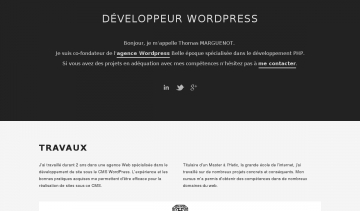 Thomas, développeur Wordpress 