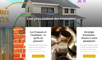 Isolation Maison, des économies toute l'année