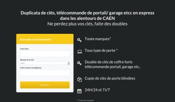 Caen-cle-express, le professionnel de la reproduction de clé