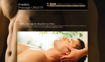 Massage Créatif, le massage pour homme sur Paris