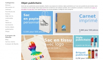 objets publicitaires