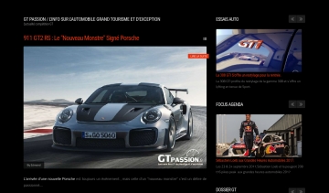GT Passion, site d'actualité dédié à l'automobile GT