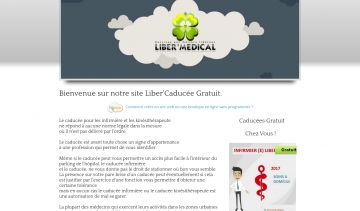 Liber'Caducée, caducées gratuits pour infirmier et kinésithérapeute