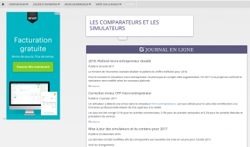 Ma Compta Active, simulateurs pour les entrepreneurs