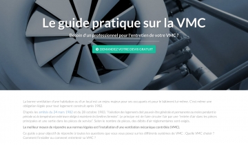 Ventilation Mécanique Contrôlée, le guide des ventilateurs