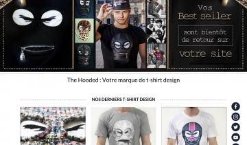 Achetez des vêtements de marque sur Thehoodedparis.com