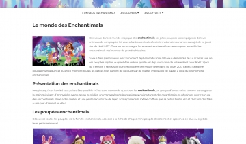 Enchantimals, guide sur les poupées et leurs accessoires