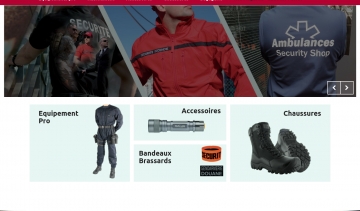 Security Shop, vente d'équipements et de tenues professionnels