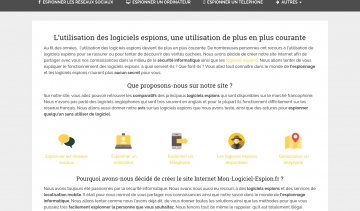 Mon-logiciel-espion.fr, guide des meilleurs logiciels espions gratuits