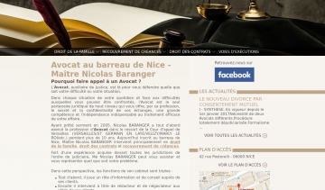 Nicolas Baranger, votre avocat au barreau de Nice