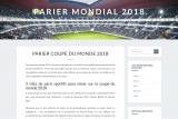 Parier Mondial 2018, le guide des meilleurs sites de paris en ligne