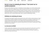 Comparateur MLM, le guide sur les meilleures entreprises de marketing de réseau