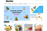 1001abeilles; boutique de vente de produits à l'effigie d'abeilles