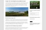 gaz-vert, plateforme consacrée à l'actualité du gaz vert en France