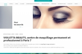 Violetta beauty : institut de maquillage permanent à Paris 7