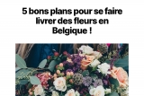Flor à Lien, site d'informations et de conseils sur les fleurs et leur livraison en Belgique