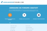 annuaire forums gratuits