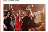 passion pour robe de cocktail