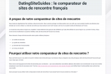 Dating Site Guides, votre guide de rencontres
