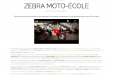 Zebra, votre école de conduite de moto et scooter à Paris