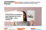 Capture d'écran du site Immobilier-Pornic.fr