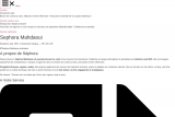 Sephora Mahdaoui Rédactrice Web