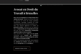 Tine-avocat, spécialisée dans le droit de travail à Bruxelles