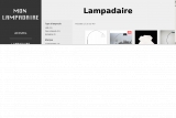 Capture du site Mon Lampadaire