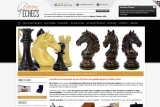 Jeux d'échecs, échiquiers haut de gamme