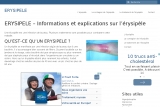 Capture du site erysipele.fr