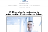 AX Fiduciaire, services fiduciaires en Suisse
