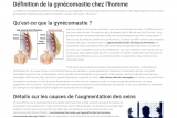 Gynecomastie-homme.com, site d'informations sur la gynécomastie 